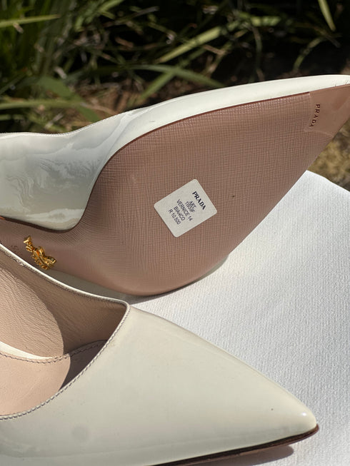 Prada Leather Patent Heels