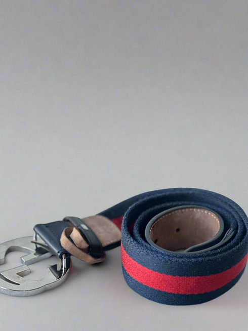 Gucci GG Web belt