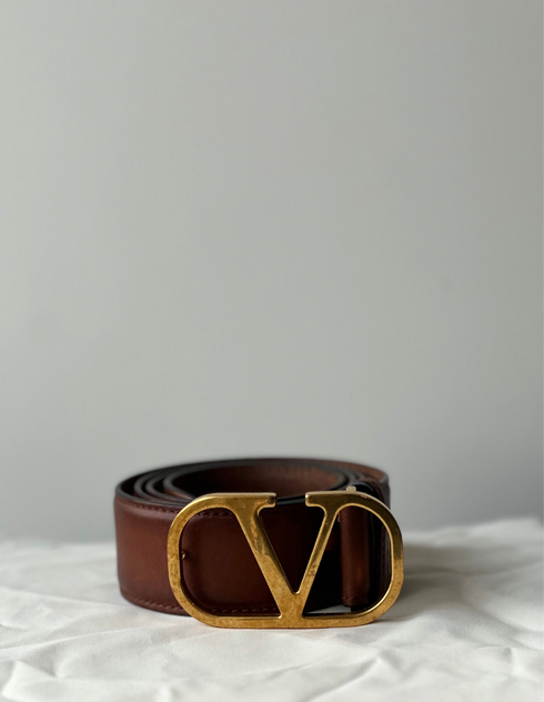 Valentino Calfskin Belt