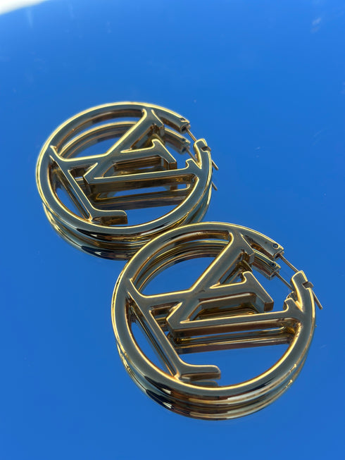 Louis Vuitton Hoop Earrings