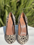 Alaia Leopard Print High Heels