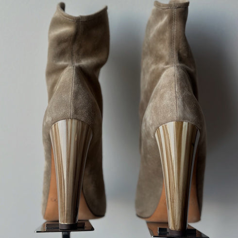 Jimmy Choo Open Toe Booties