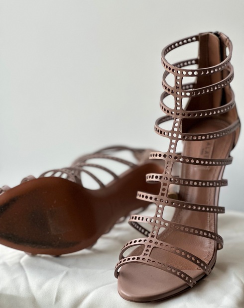 Alaia Patent leather sandal