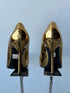 Tom Ford Gold Leather Heels