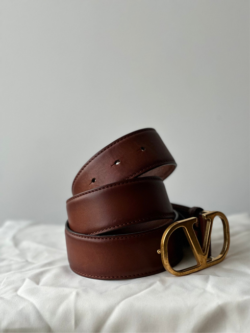 Valentino Calfskin Belt
