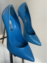Casadei Blade Leather Pumps