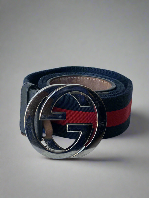 Gucci GG Web belt
