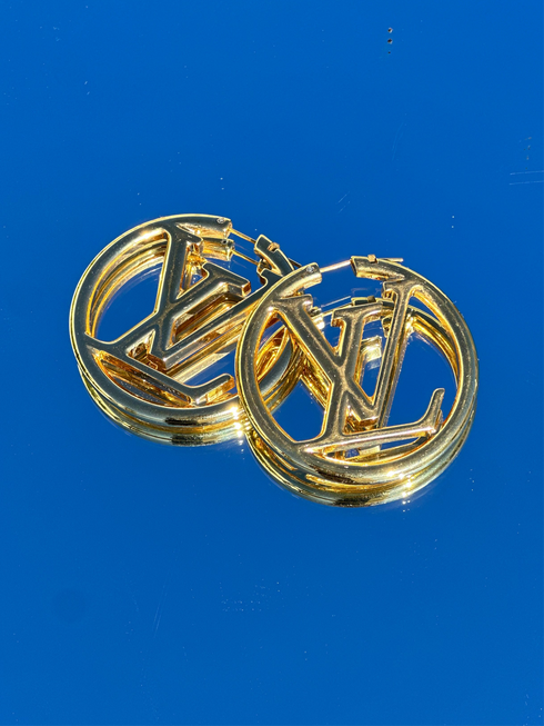 Louis Vuitton Hoop Earrings