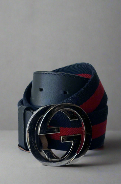 Gucci GG Web belt