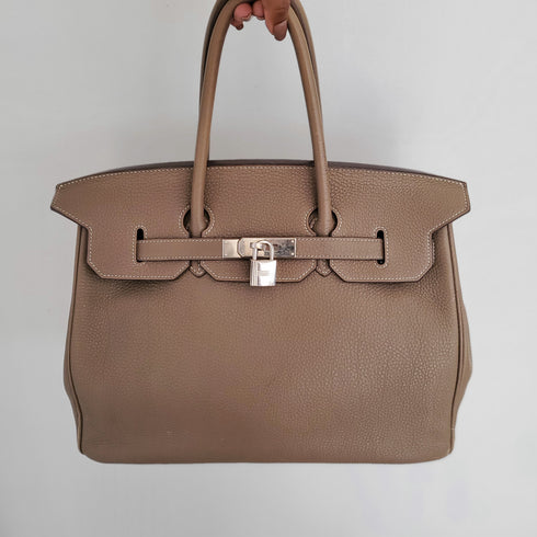 Hermes: Birkin 35 Togo Etoupe