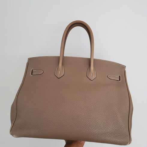 Hermes: Birkin 35 Togo Etoupe